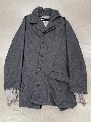 2007 Junya Watanabe deconstructed wool blazer
