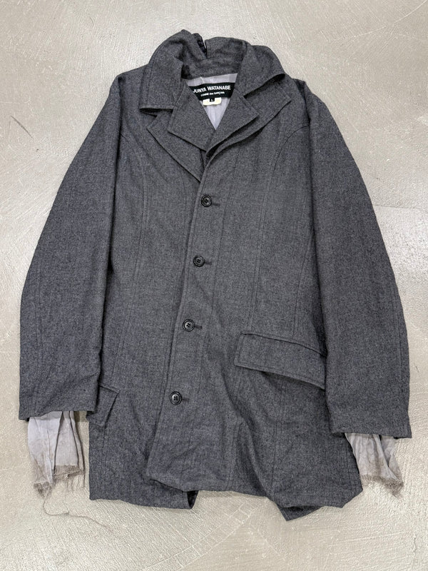 2007 Junya Watanabe deconstructed wool blazer