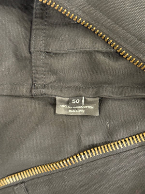 2000s Gucci by Tom Ford multi zip pocket cotton jacket