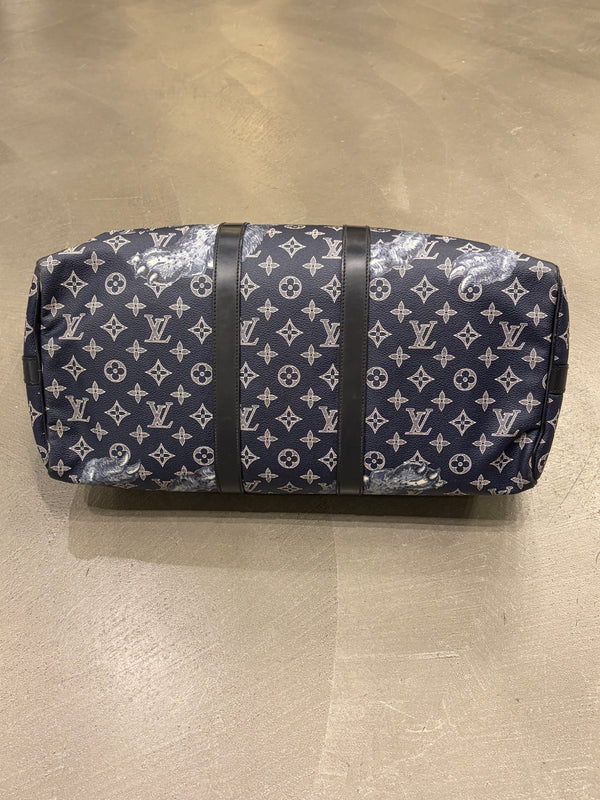 2017 Louis Vuitton x Chapman Brothers Savannah canvas Keepall 45