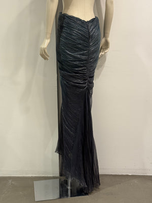 2012 Roberto Cavalli long evening dress