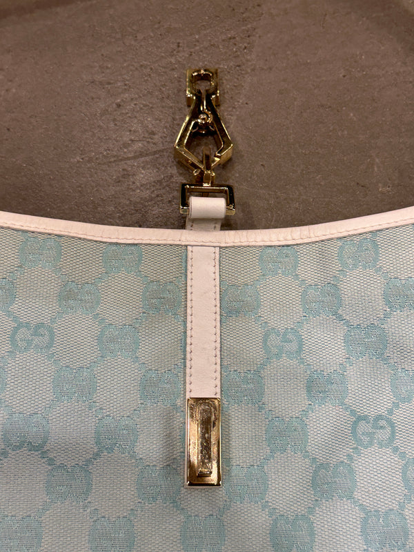 2000s Gucci GG Monogram Jackie bag