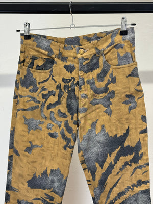 A/W2001 Roberto Cavalli camouflage pants