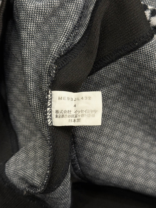 Issey Miyake geometric bomber jacket