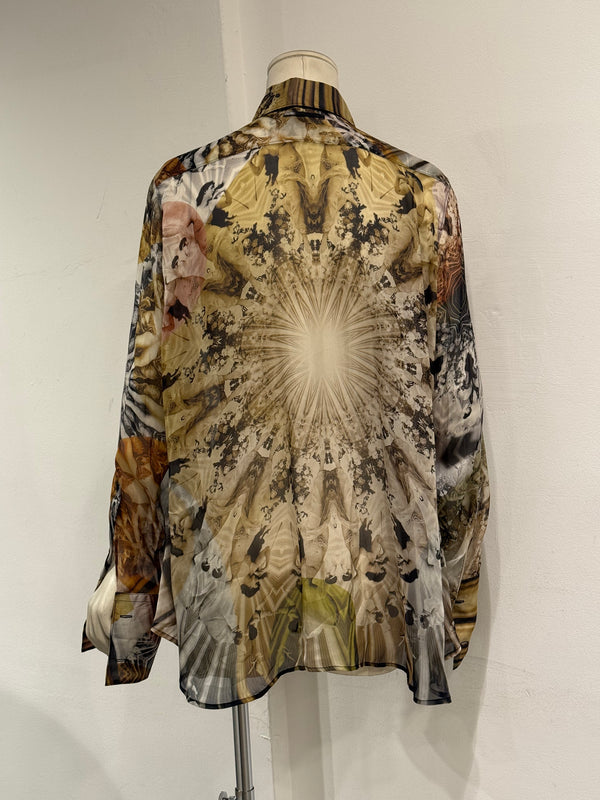 2000s Jean Paul Gaultier print shirt