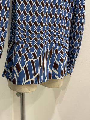 2019 Prada Psychedelic Argyle print set