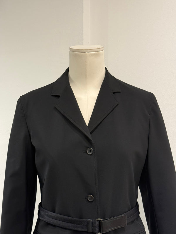 2000s Prada belted tailored jacket