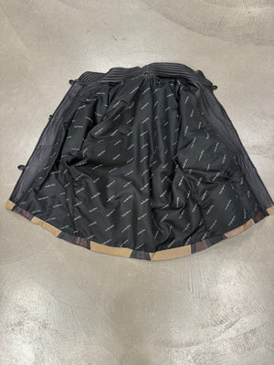 1980s Yves Saint Laurent patchwork leather coat