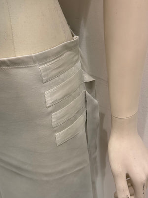 2000s Ann Demeulemeester bondage mini skirt