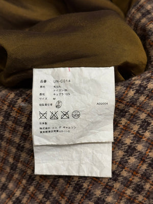 A/W2004 Junya Watanabe distressed tweed runway coat