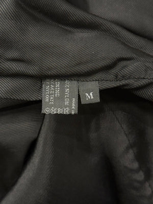 1990s Prada black technical nylon jacket
