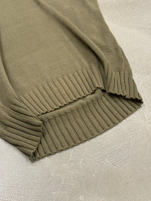 2000s Helmut Lang wool sleeveless knit vest