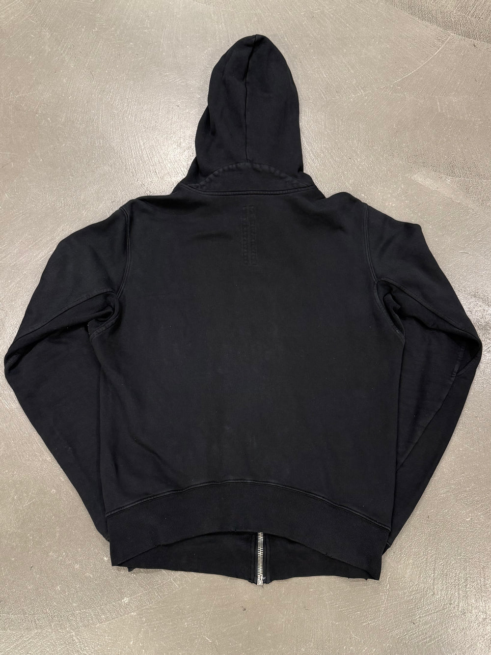 2015 Rick Owens “gimp” full zip hoodie
