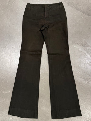 2002 Gucci by Tom Ford waistless flared pants