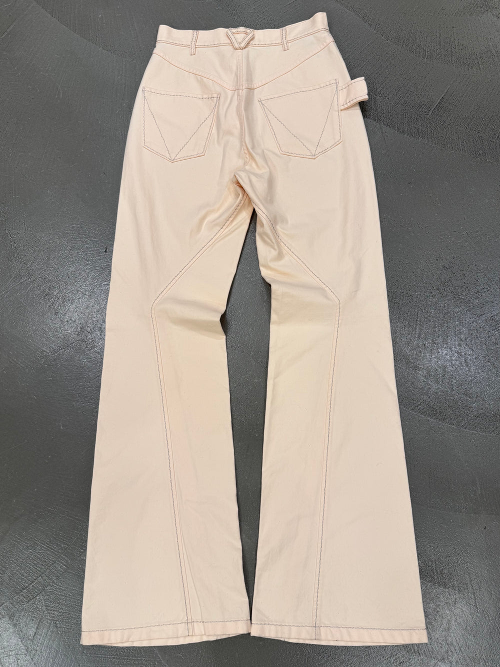 2020 Bottega Veneta carpenter flared jeans