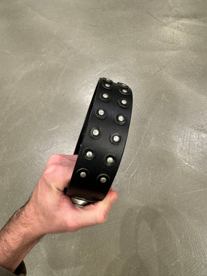 A/W 2003 Dior by Hedi Slimane luster studded belt
