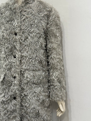 A/W2007 Prada runway faux fur mohair coat