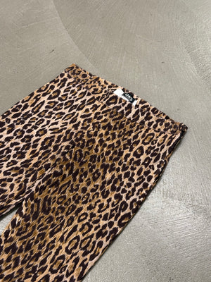 2000s Dolce & Gabbana leopard print slim fit pants