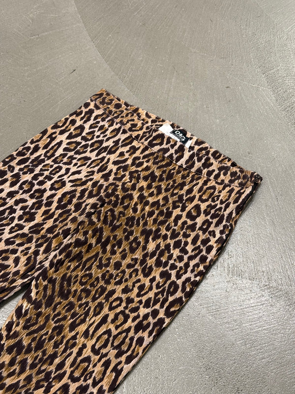 2000s Dolce & Gabbana leopard print slim fit pants