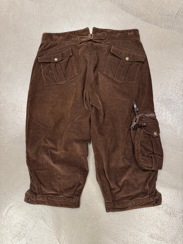 F/W2002 Dolce & Gabbana runway wide cargo shorts