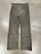 Load image into Gallery viewer, 2000s Prada double waisted hybrid corduroy pants

