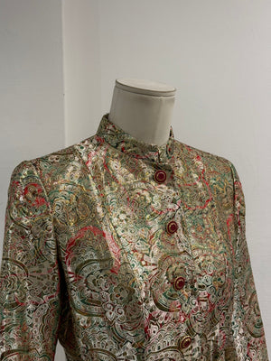 F/W1995 Yves Saint Laurent paisley jacquard jacket