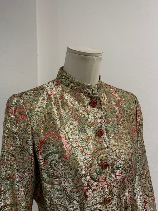 F/W1995 Yves Saint Laurent paisley jacquard jacket
