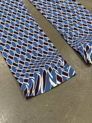 2019 Prada Psychedelic Argyle print set