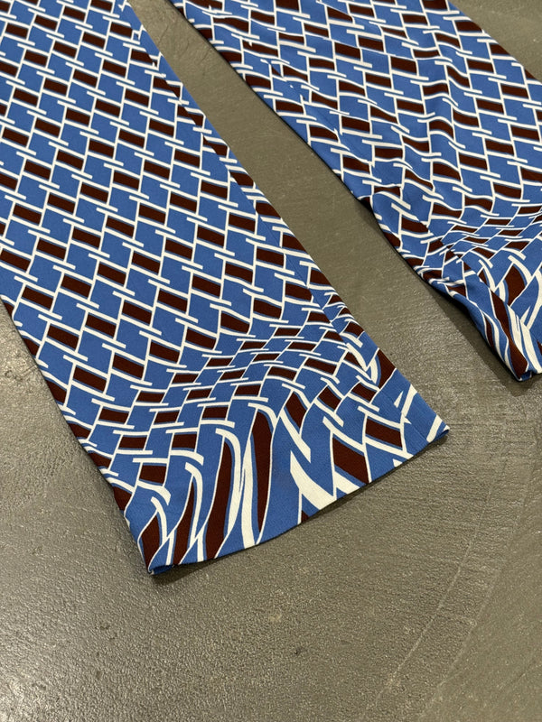 2019 Prada Psychedelic Argyle print set