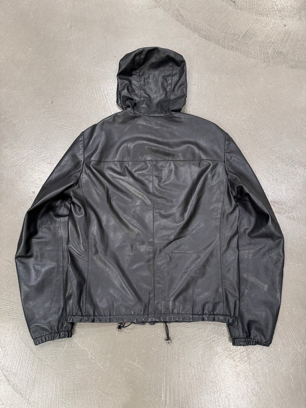 2015 Prada reversible 2 in 1 leather jacket