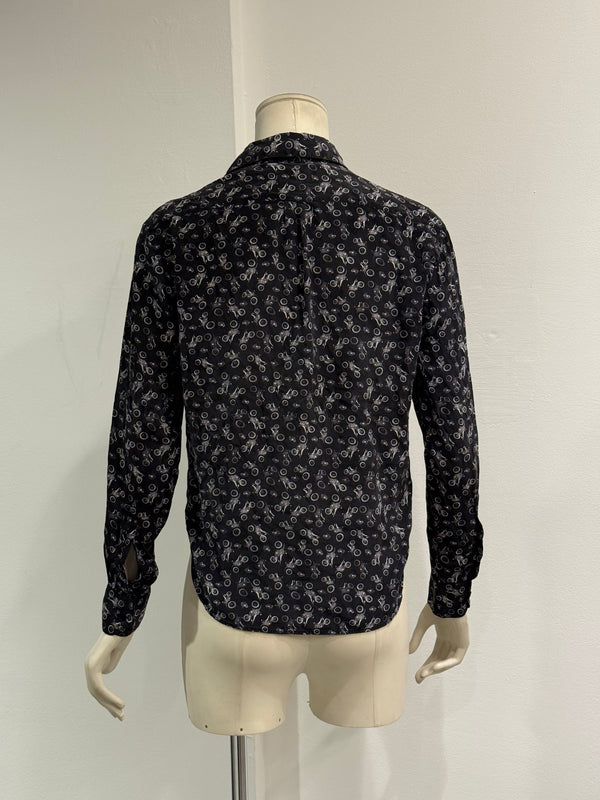 2018-2019 Saint Laurent “Motorcycles” shirt