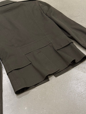 2003 Gucci by Tom Ford structured officer jacket