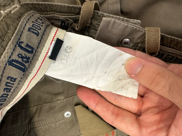 SS03 Dolce & Gabbana cargo pants
