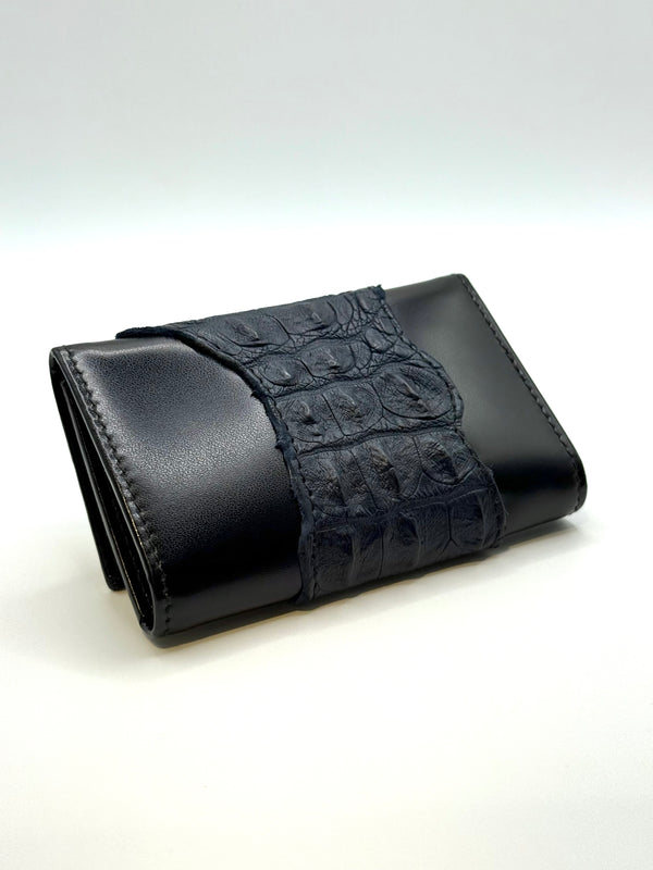 2000s Roberto Cavalli real crocodile key holder