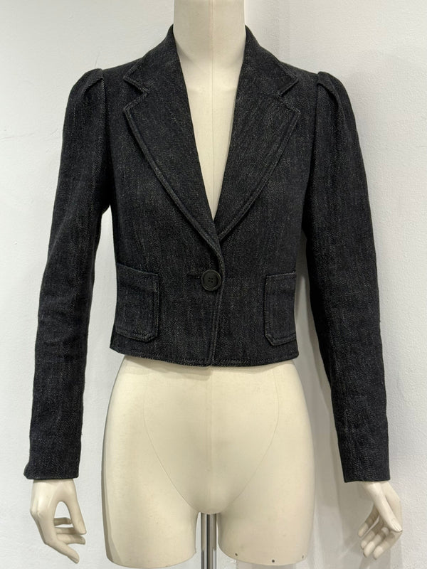 2000s Dries Van Noten cropped blazer jacket