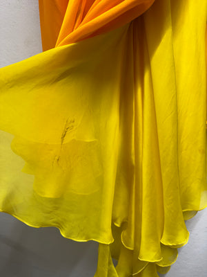 S/S2006 Roberto Cavalli runway flake mini dress