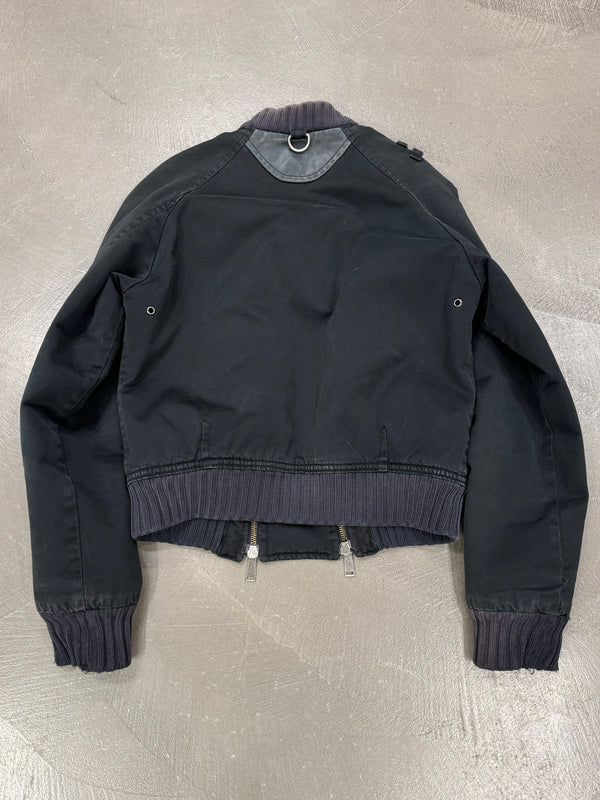 A/W 2004 Dsquared2 aviator double zipper bomber jacket