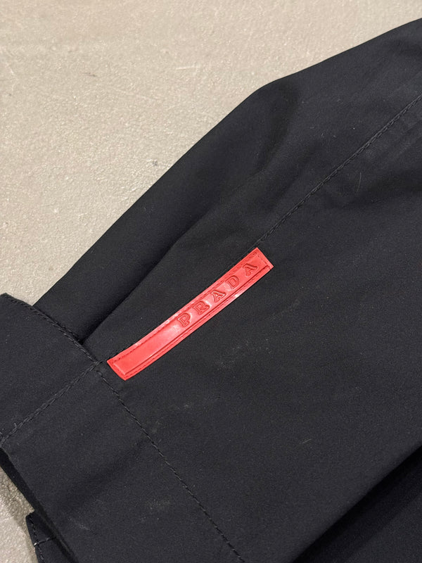 2000s Prada technical zip-up jacket