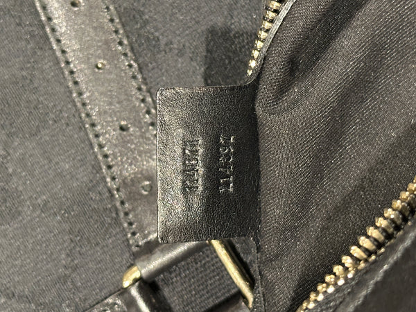 2000s Gucci GG canvas web hobo bag
