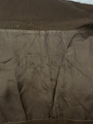 S/S2009 Rick Owens black asymmetric draped jacket