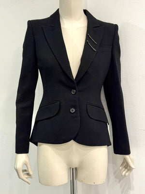 A/W2009 Alexander McQueen campaign blazer with back tail