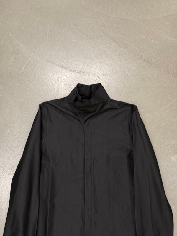 S/S2016 Rick Owens “Cyclops” high neck long sleeve shirt