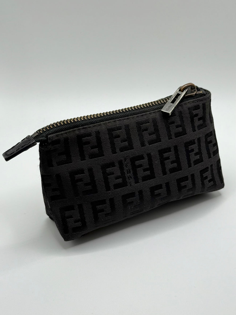2000s Fendi monogram zucchino pochette