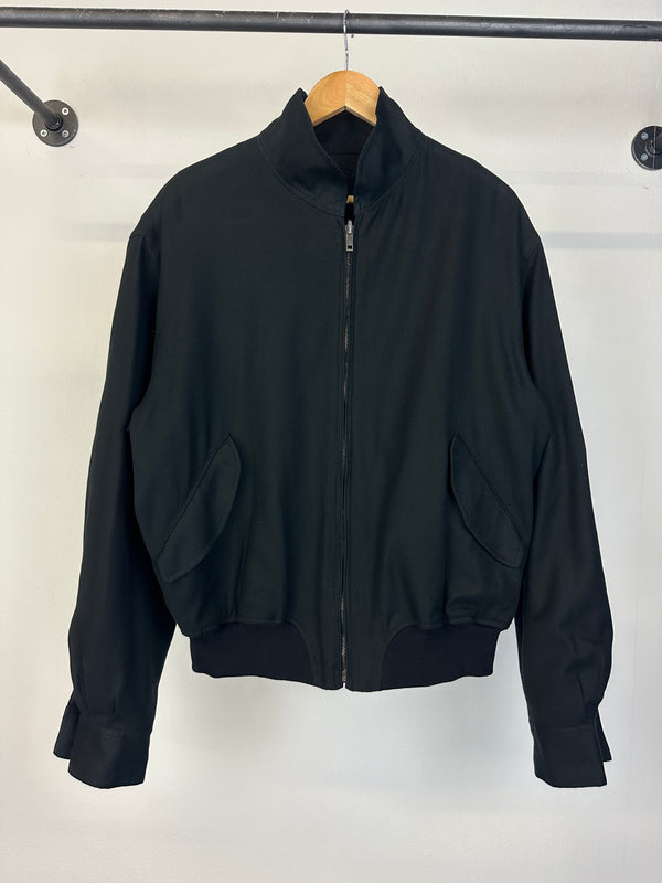 S/S 2003 Gucci by Tom Ford reversible linen bomber jacket