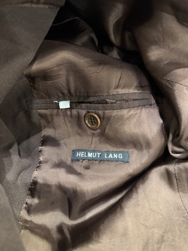 2000s Helmut Lang moleskin coat
