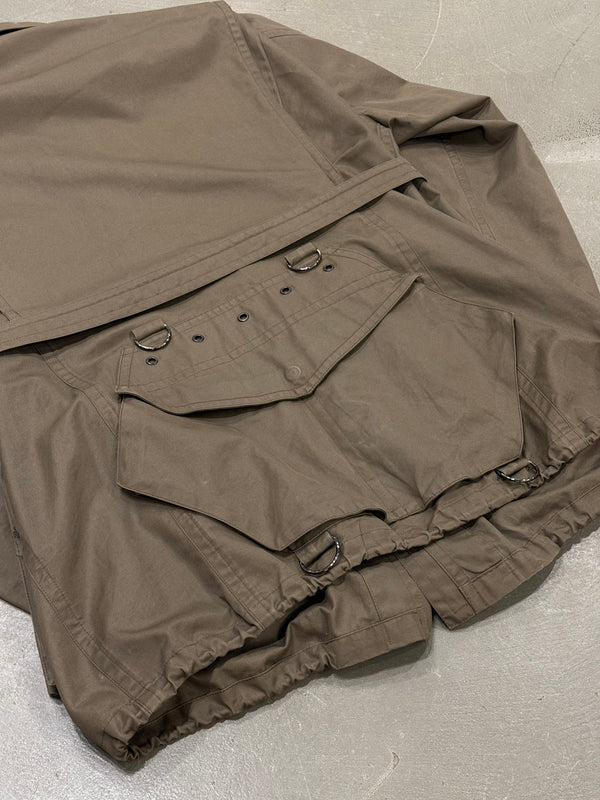 S/S2002 Gucci by Tom Ford runway military trench coat