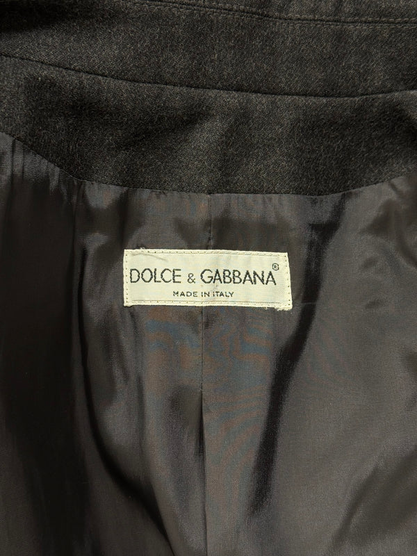 A/W1992 Dolce & Gabbana documented runway mirrors blazer