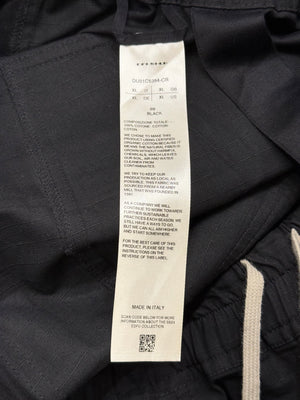 Rick Owens creatch wide cotton cargo pants