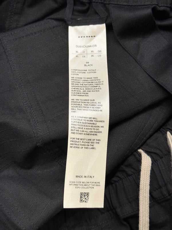 Rick Owens creatch wide cotton cargo pants