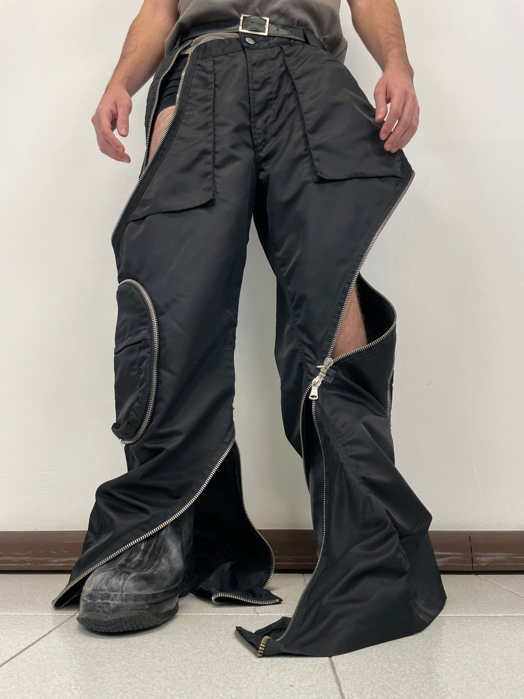 AW2003 Dolce & Gabbana tornado cargo pants